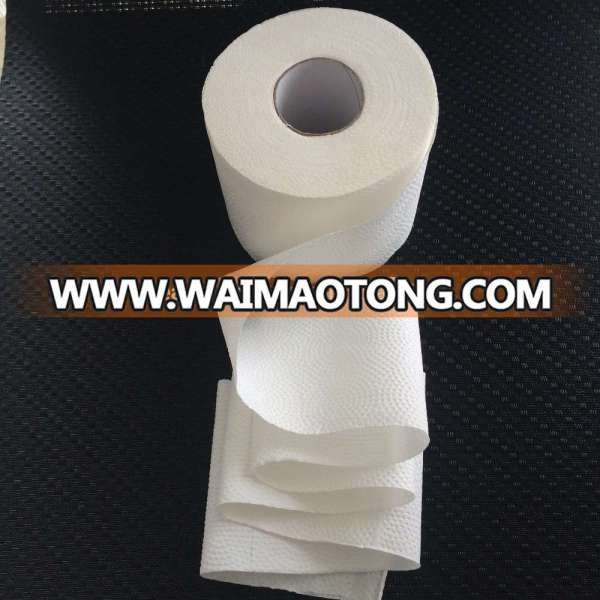 Wholesale recycled pulp 2ply toilet tissue paper WC paper